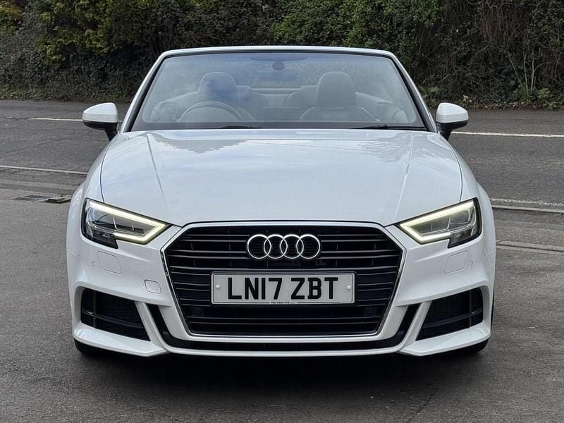 Used Audi A3 Cabriolet S-Line 2017 White Cabriolet