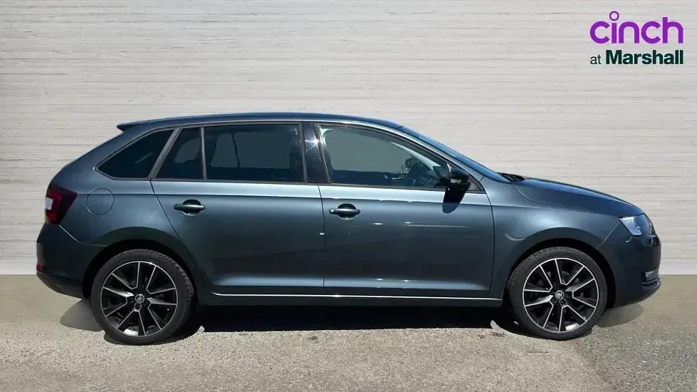 Used Skoda Rapid Sport 110 HP (80 kW) 2018 Grey Hatchback