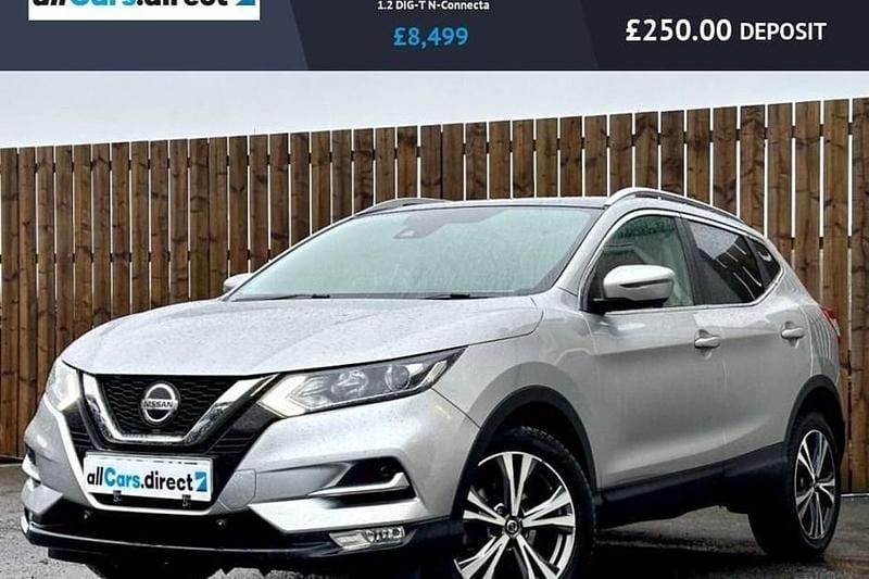 Used Nissan Qashqai N-Connecta 2018 Silver SUV