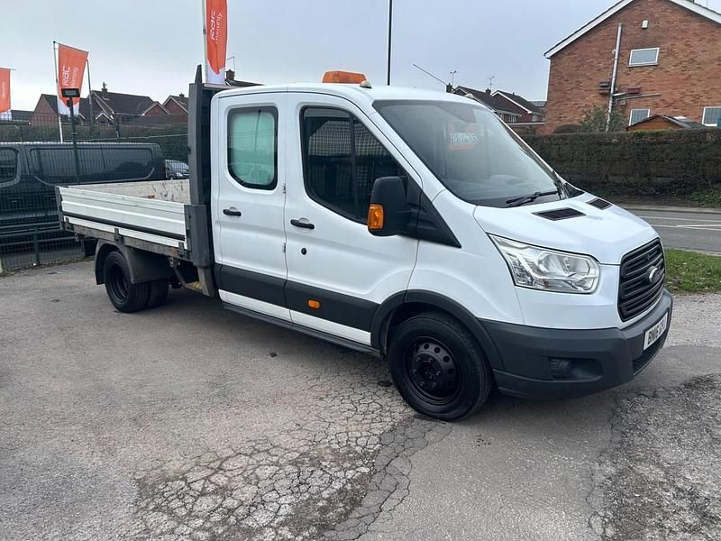 Used Ford Transit 125 HP (91 kW) 2016 White Cabriolet