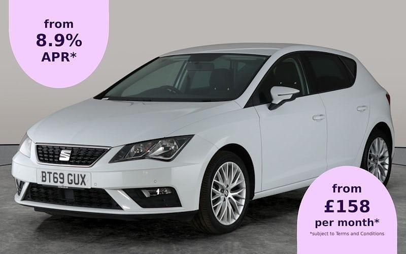 White Used 2019 Seat Leon SE Dynamic Hatchback | £11,078 (Fair price) - Image 1/1