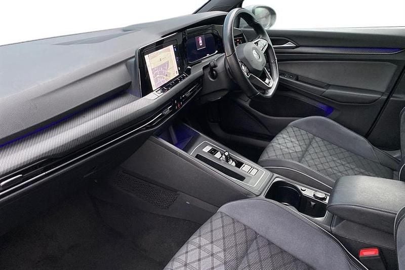 Used VW Golf VIII R-line 130 HP (95 kW) 2021 Moonstone grey Hatchback