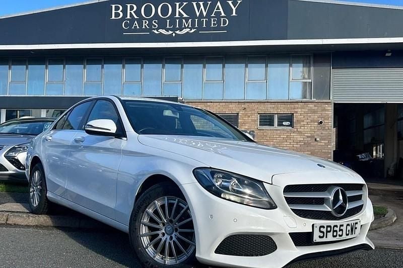White Used 2016 Mercedes C200 Executive Sedan | £6,990 (Good price) - Image 1/1