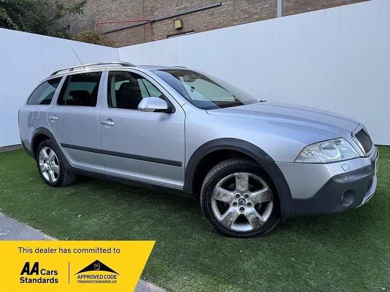 Silver Used 2008 Skoda Octavia Scout 4x4 Estate | £1,295 - Image 1/4