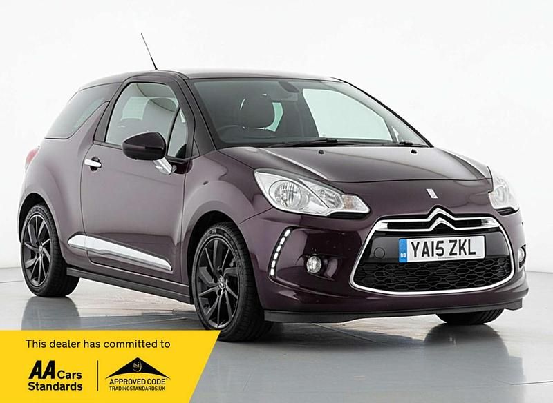 Used Citroën DS3 PureTech 82 HP (60 kW) 2015 Purple Hatchback