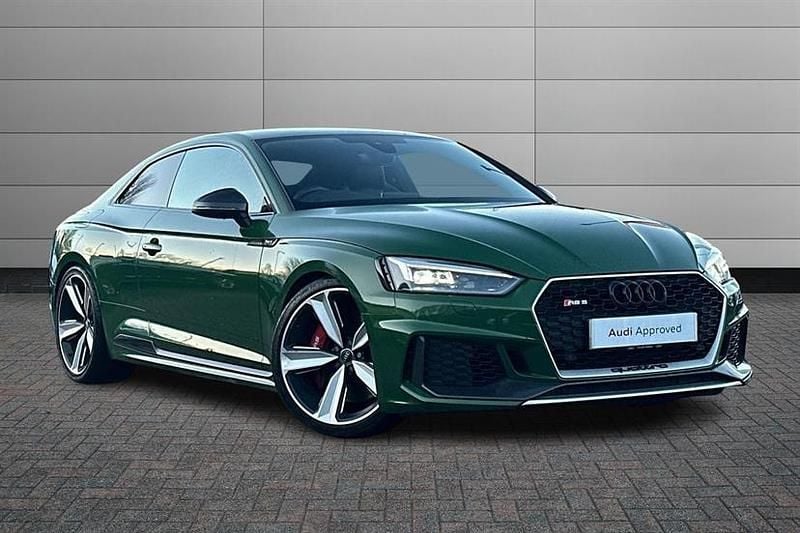 Used Audi RS5 Design 450 HP (330 kW) 2018 Sonoma green Coupe