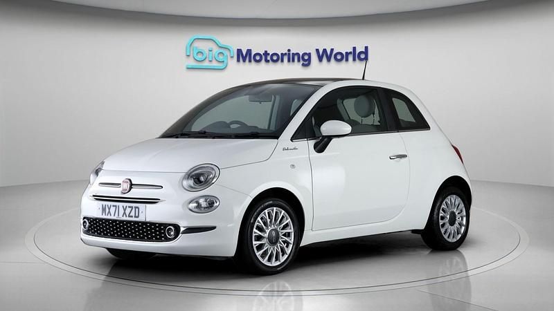 Used Fiat 500 Dolcevita 69 HP (50 kW) 2021 White Hatchback