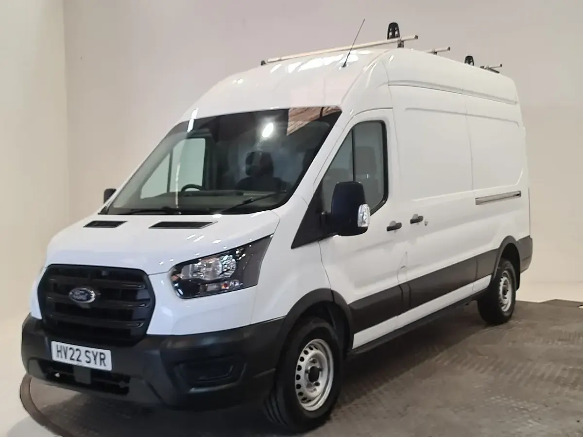 Used Ford Transit 130 HP (95 kW) 2022 White Van