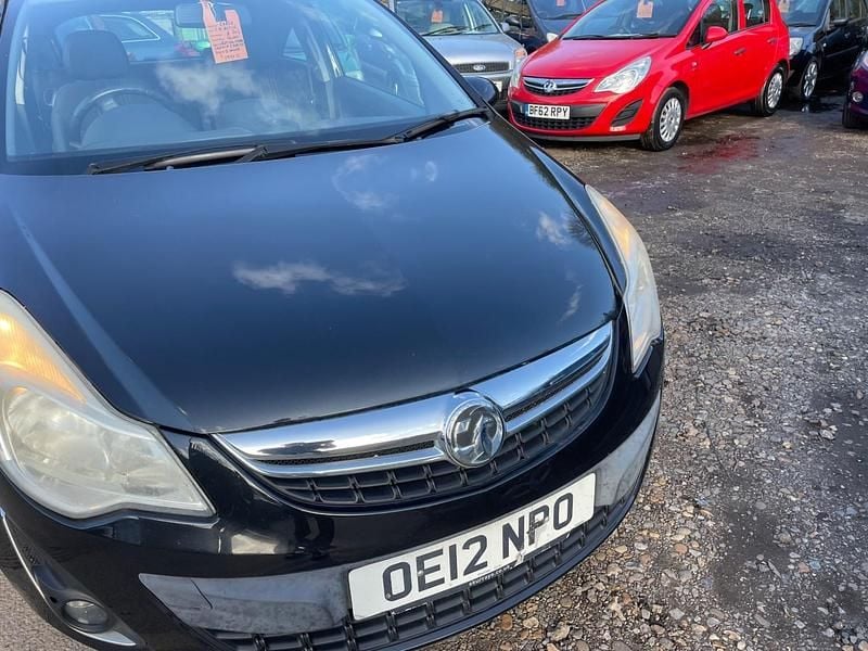 Used Vauxhall Corsa Active 2012 Black Hatchback