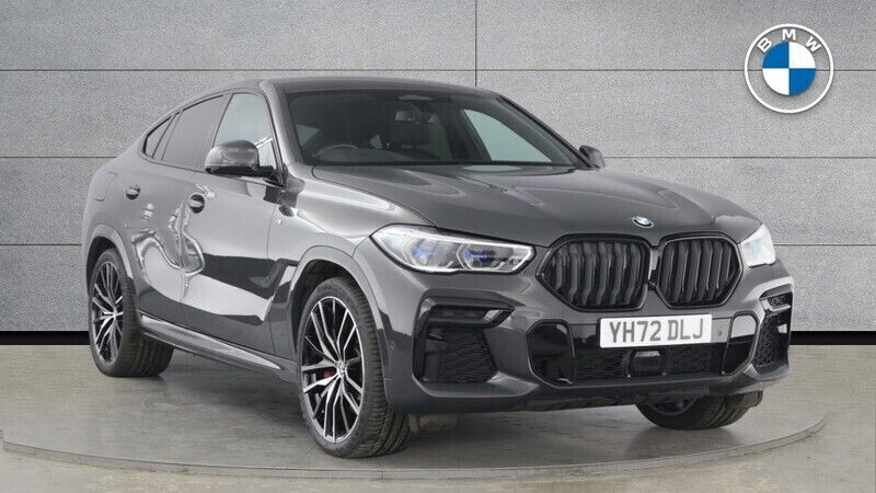 Grey Used 2022 BMW X6 M Sport SUV | £49,900 (A bit pricey) - Image 1/4