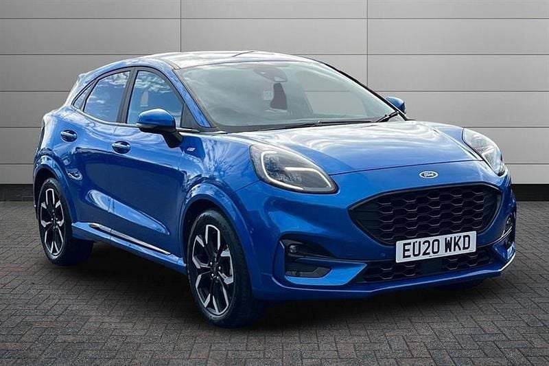 Desert island blue Used 2020 Ford Puma ST-Line X Hatchback | £13,695 (Good price) - Image 1/2