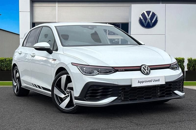 White Used 2021 VW Golf VIII GTI Clubsport Hatchback | £28,790 (Fair price) - Image 1/4