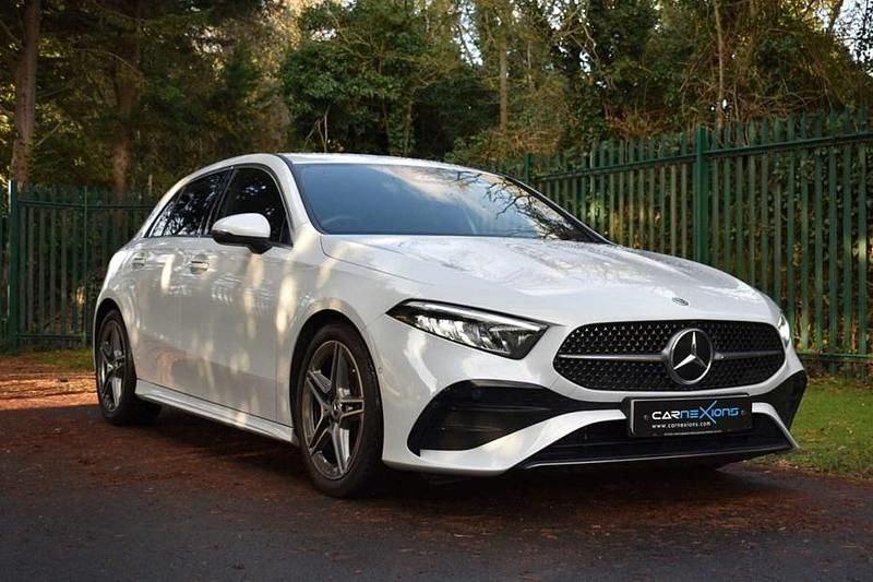 White Used 2023 Mercedes A180 AMG Line Premium Hatchback | £22,995 (A bit pricey) - Image 1/1