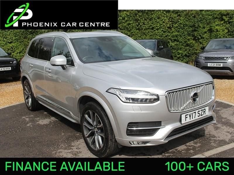 Bright silver metallic Used 2017 Volvo XC90 Inscription SUV | £21,795 (Good price) - Image 1/2