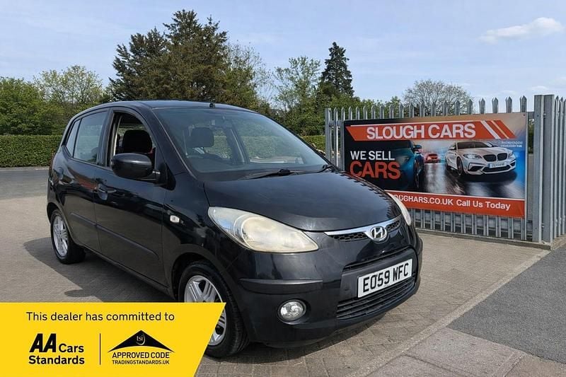 Used Hyundai i10 Comfort 78 HP (57 kW) 2009 Black Hatchback