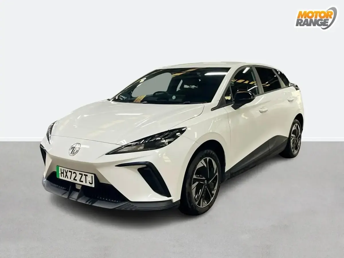 Used MG MG4 EV SE 319 kW (435 HP) 2022 White Hatchback