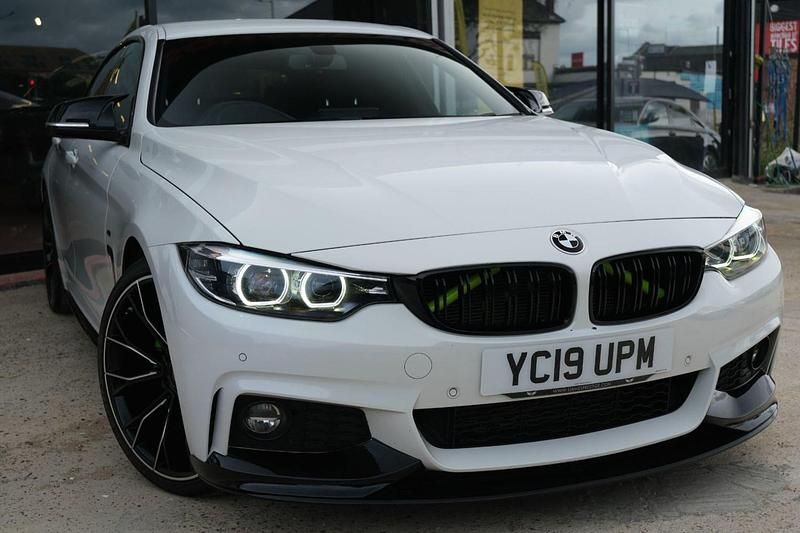 White Used 2019 BMW 420 M Sport Coupe | £17,950 (A bit pricey) - Image 1/4
