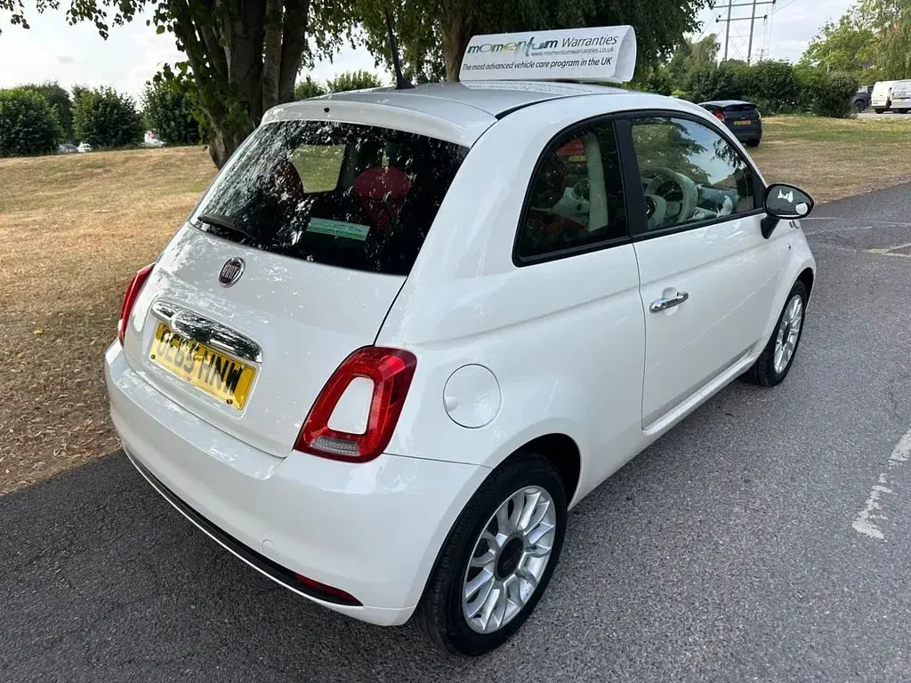 Used Fiat 500 Pop Star 69 HP (50 kW) 2015 White Hatchback
