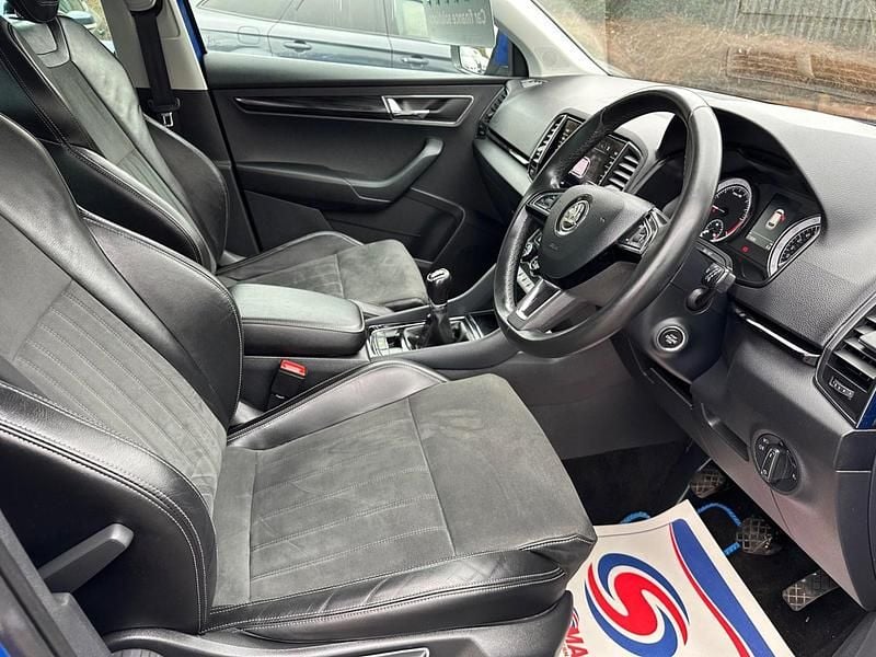 Used Skoda Karoq SE L 150 HP (110 kW) 2019 Blue SUV