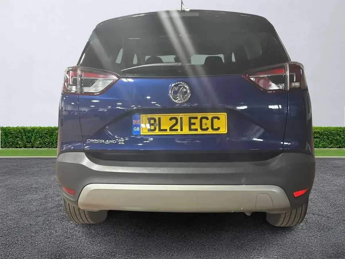 Used Vauxhall Crossland X 75 HP (55 kW) 2021 Blue SUV