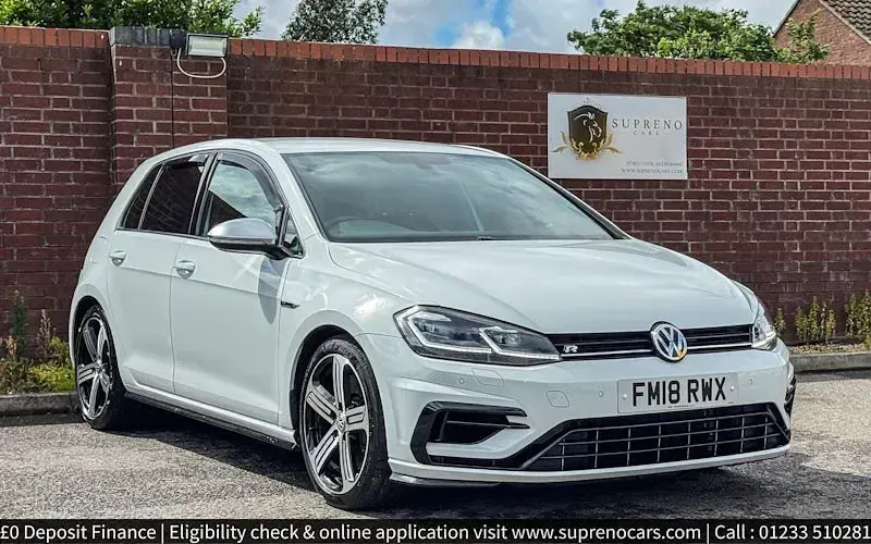 Used VW Golf VII R 310 HP (228 kW) 2018 White Hatchback