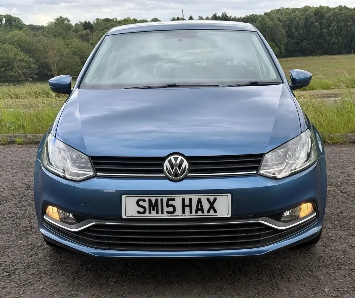 Used VW Polo SE 2015 Blue Hatchback