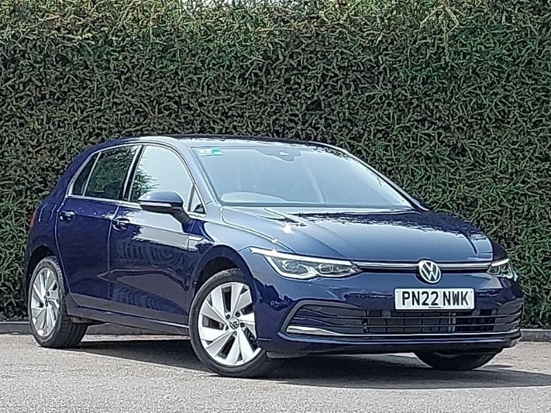 Blue Used 2022 VW Golf VIII Style Hatchback | £20,998 (Fair price) - Image 1/4
