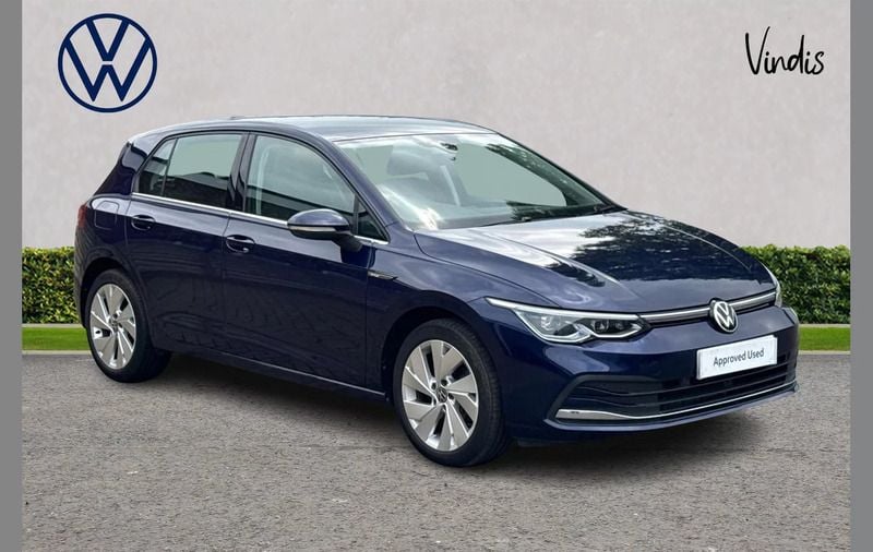 Blue Used 2020 VW Golf VIII Style Hatchback | £17,246 (Fair price) - Image 1/4