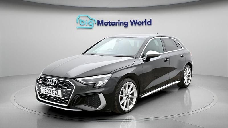 Used Audi S3 S-Line 310 HP (228 kW) 2022 Black Sedan