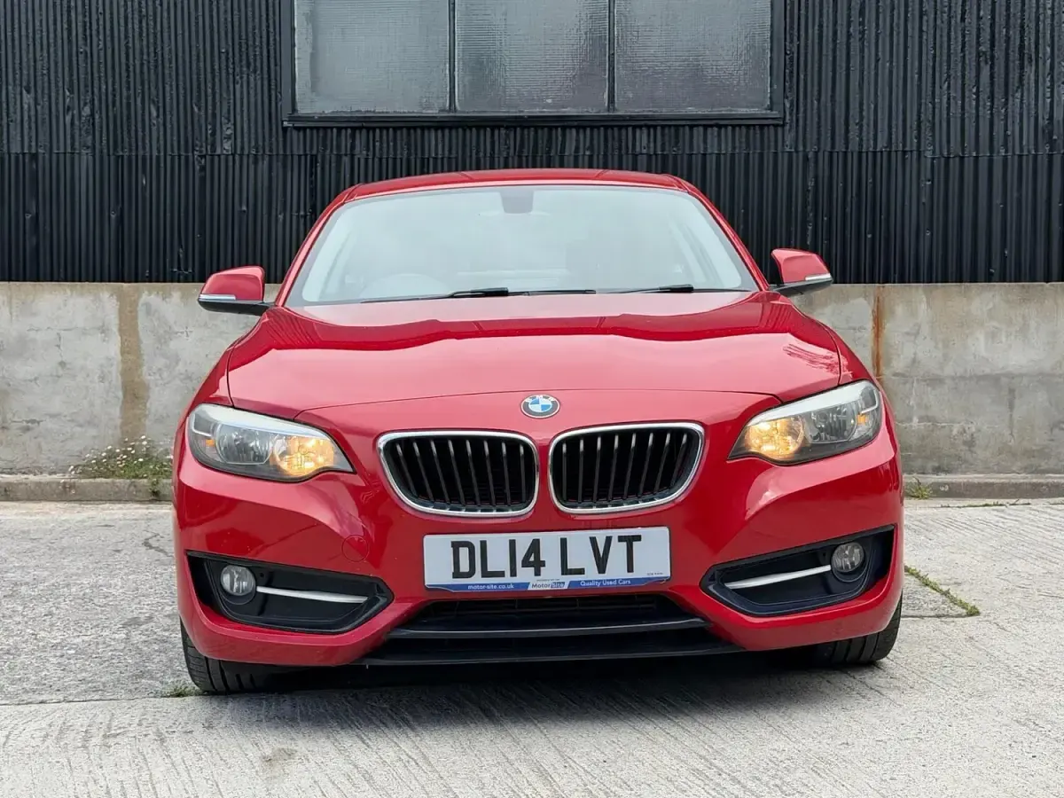 Used BMW 218 Sport Line 2014 Red Coupe