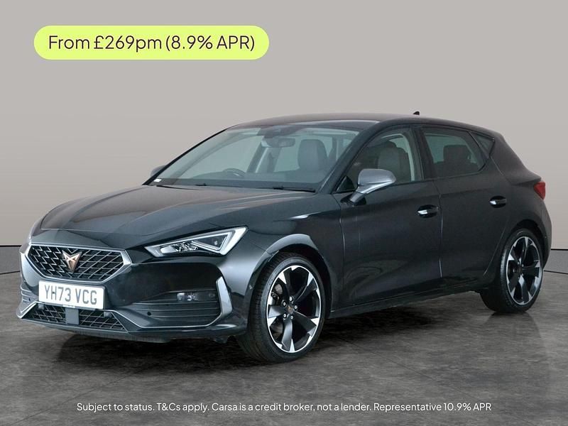 Used Cupra Leon 150 HP (110 kW) 2023 Black Hatchback