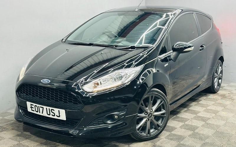 Used Ford Fiesta ST-Line 125 HP (91 kW) 2017 Black Hatchback