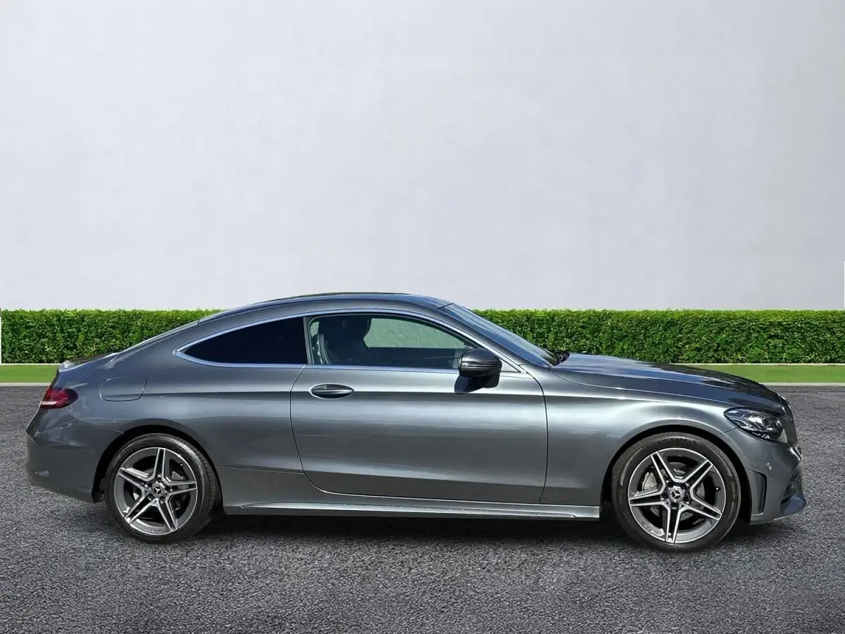 Used Mercedes C220 AMG line 2020 Grey Coupe