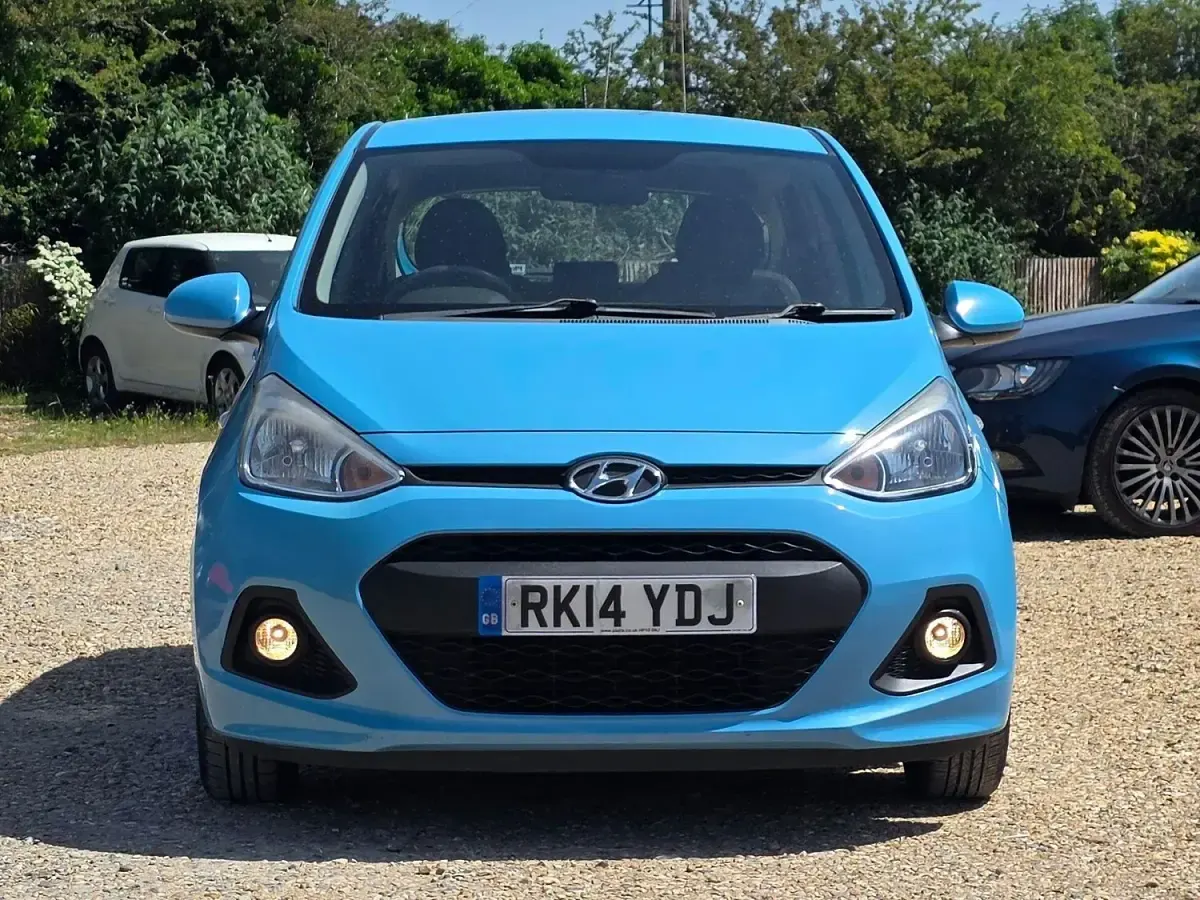 Used Hyundai i10 SE 2014 Blue Hatchback