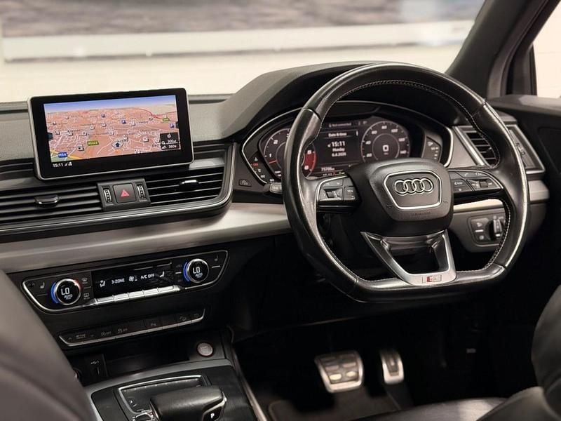 Begagnad Audi SQ5 Advanced 2020 Blå SUV