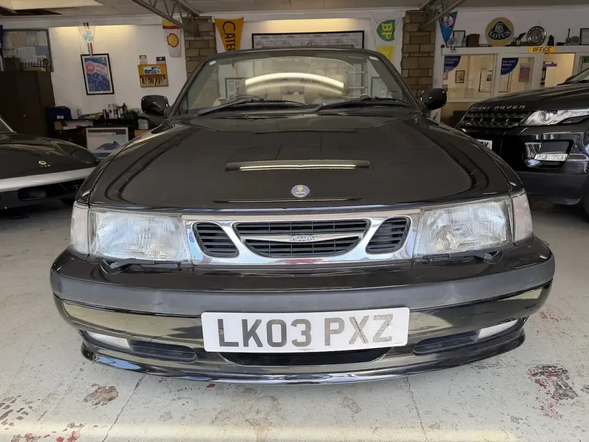 Used Saab 9-3 185 HP (136 kW) 2003 Black Cabriolet