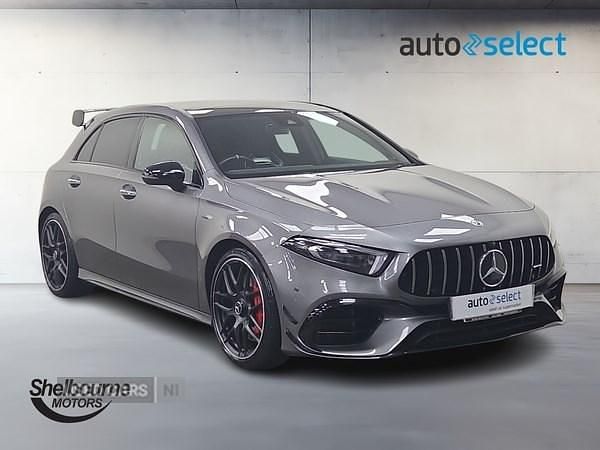 Used Mercedes A45 AMG 421 HP (309 kW) 2022 Grey Hatchback