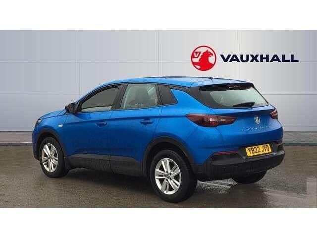 Used Vauxhall Grandland X Design Edition 130 HP (95 kW) 2022 Blue SUV