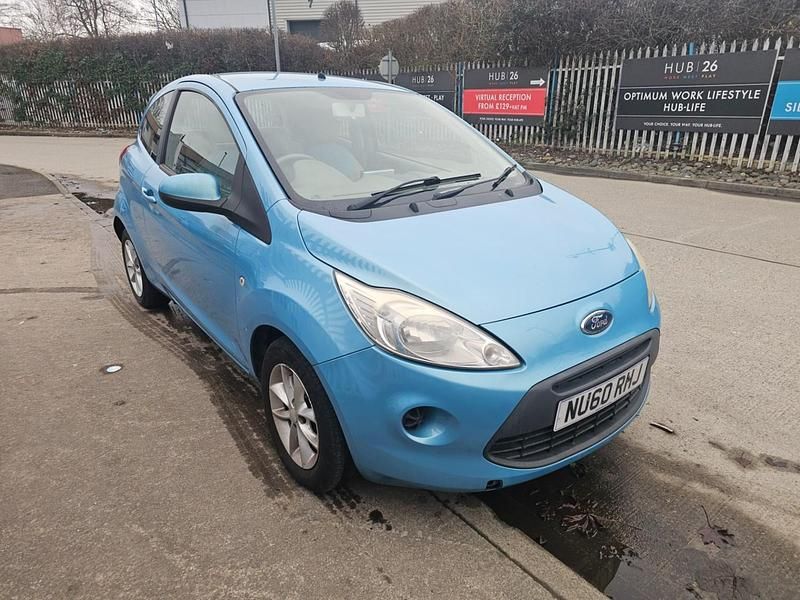 Used Ford Ka 69 HP (50 kW) 2010 Blue Hatchback