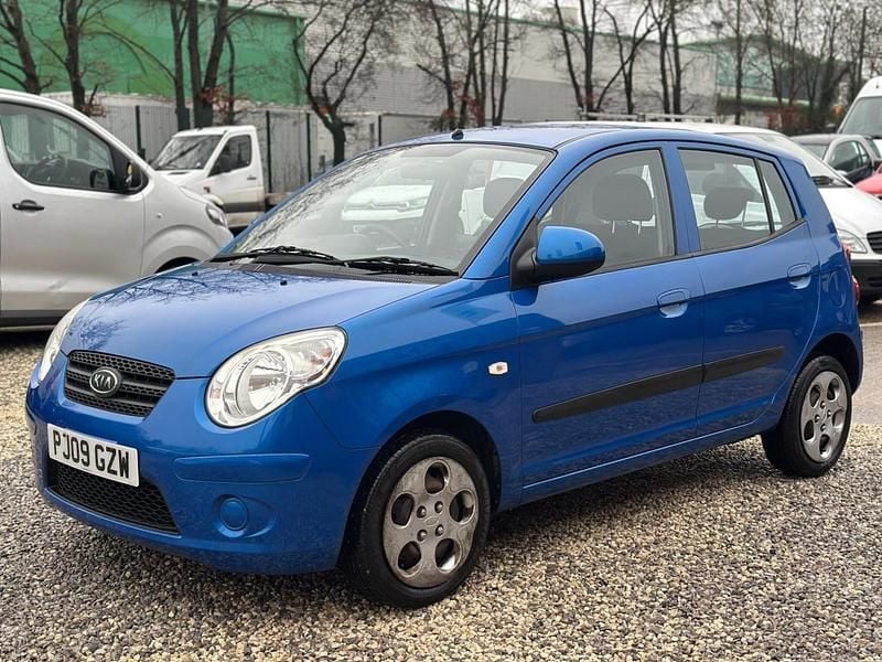 Used Kia Picanto 64 HP (47 kW) 2009 Blue Hatchback