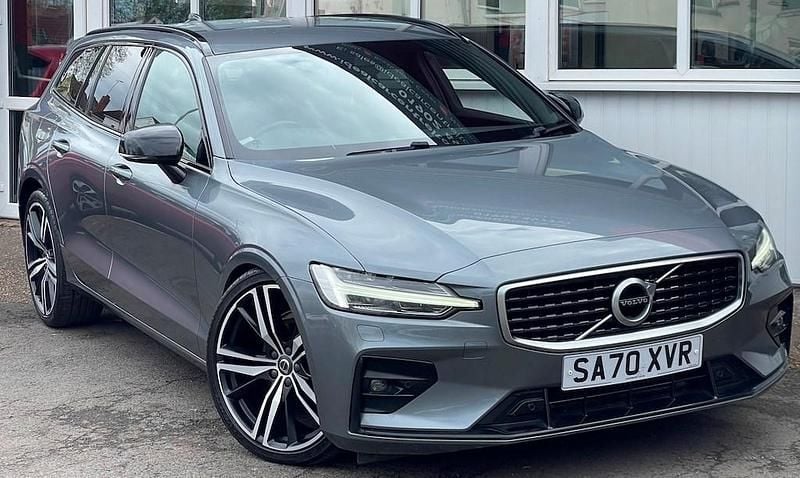 Used Volvo V60 R-Design 150 HP (110 kW) 2020 Grey Estate