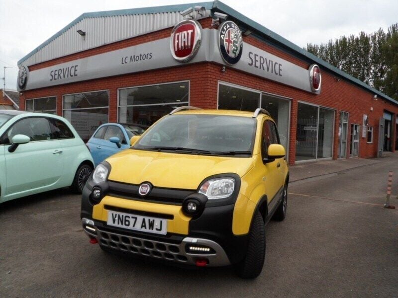 Yellow Used 2018 Fiat Panda Cross Cross Hatchback | £8,795 (Expensive) - Image 1/3