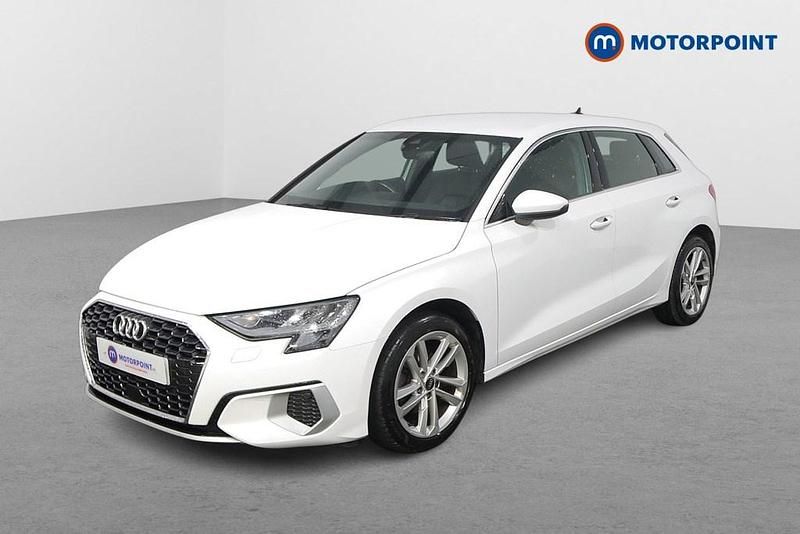 Used Audi A3 Sport 2022 White Sedan