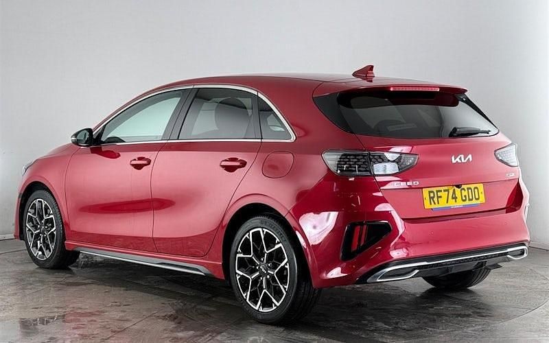 Used Kia Ceed GT-Line 140 HP (102 kW) 2024 Red Hatchback