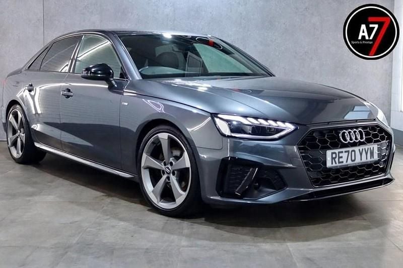 Used Audi A4 Black Edition 150 HP (110 kW) 2021 Grey Sedan
