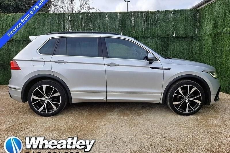 Used VW Tiguan R-line 150 HP (110 kW) 2021 Silver SUV
