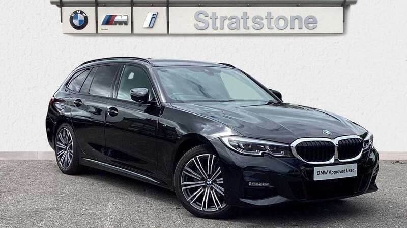 Used BMW 320 M Sport 181 HP (133 kW) 2021 Black Estate