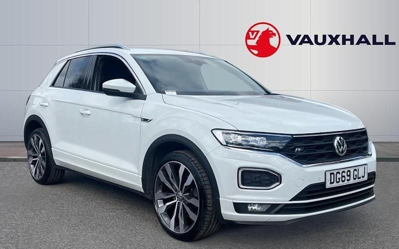 Used VW T-Roc R-line 116 HP (85 kW) 2019 White SUV