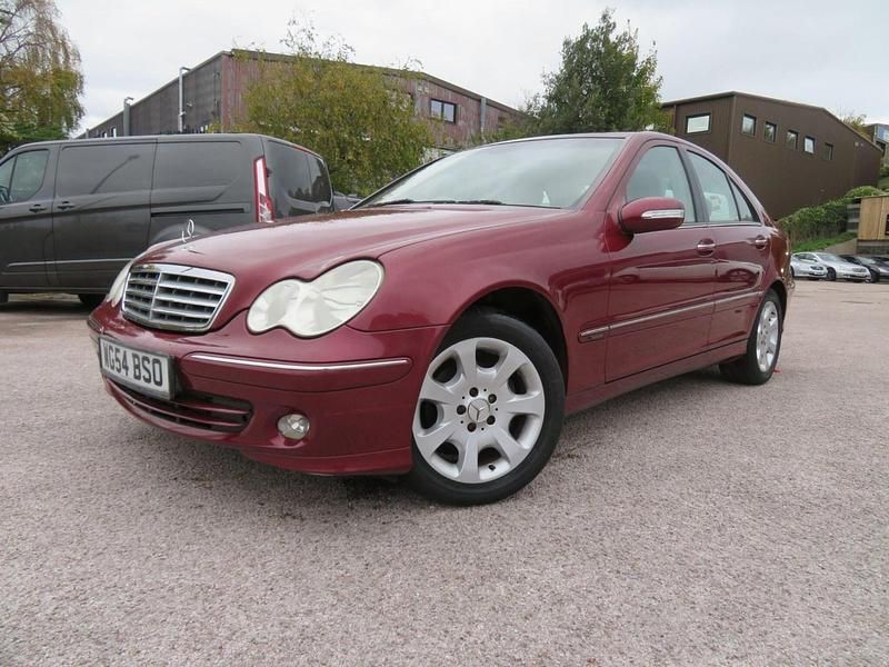 Red Used 2004 Mercedes C180 Elegance Sedan | £1,995 (A bit pricey) - Image 1/4