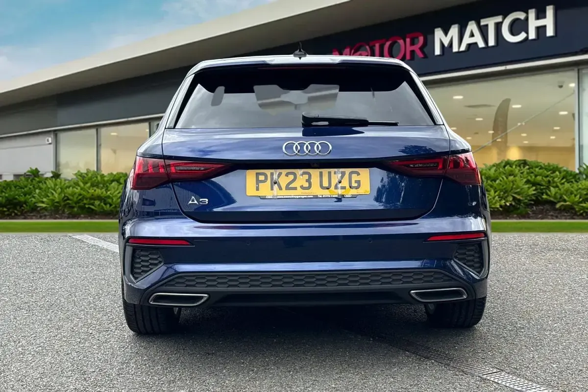 Used Audi A3 S-Line 2023 Blue Sedan